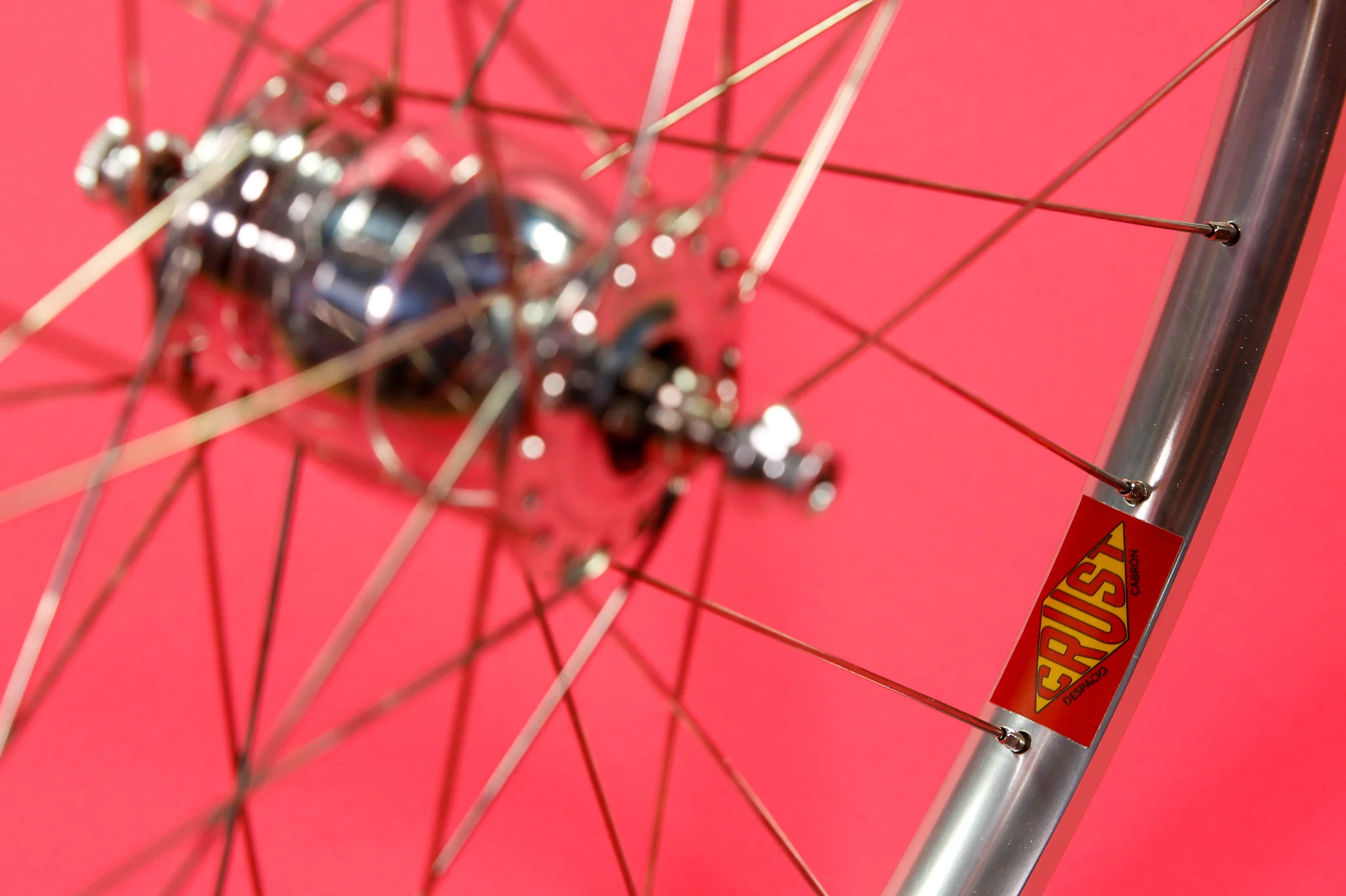 650b Crust Rim Brake Rim to Son Delux Widebody Dynamo Front Wheel - Image 4