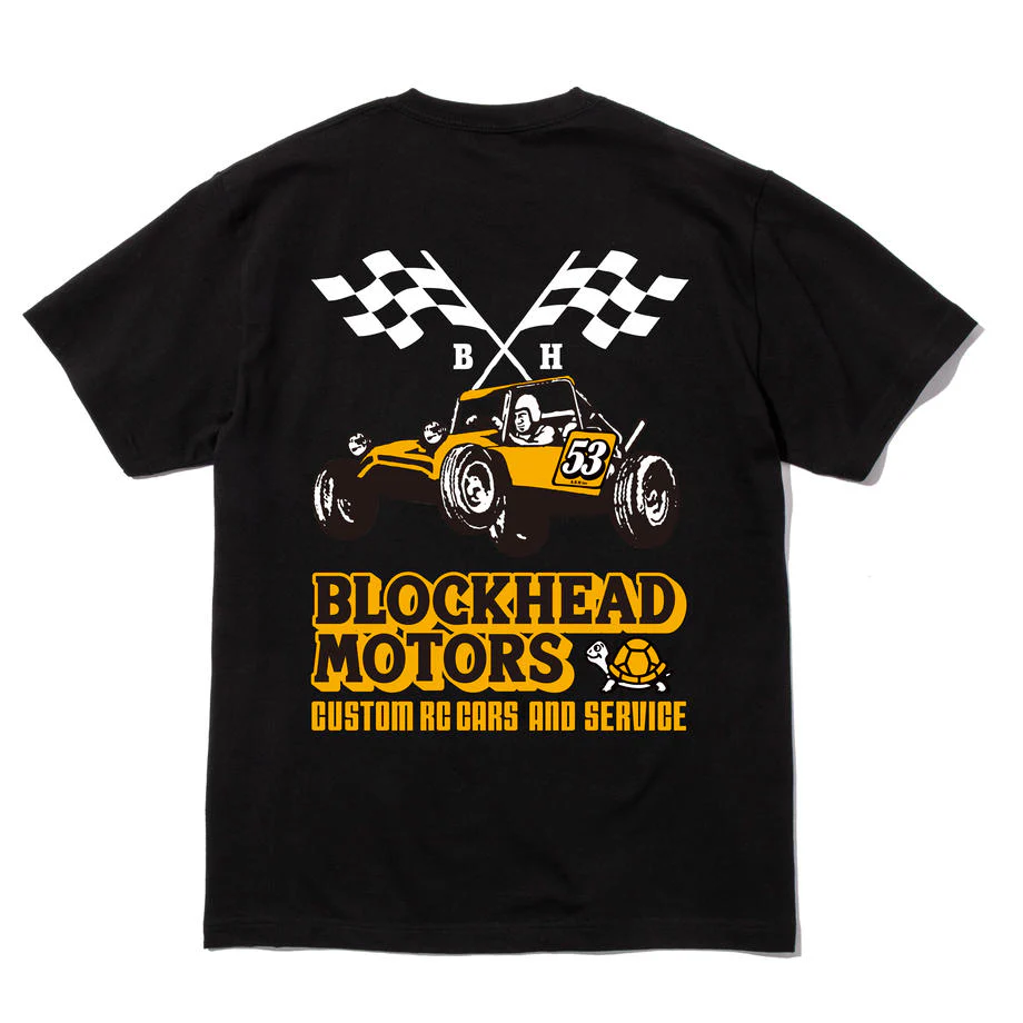 Block head racing buggy Yellow