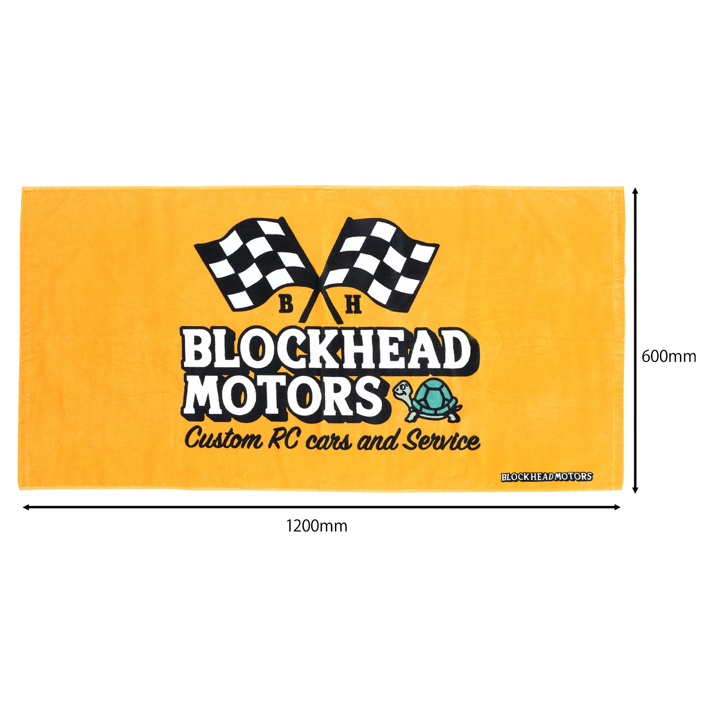 Block Head pit towel. - Image 2