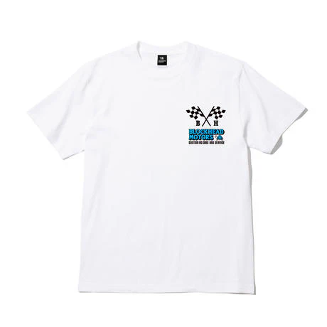 Block Head Racing Buggy. White/Blue