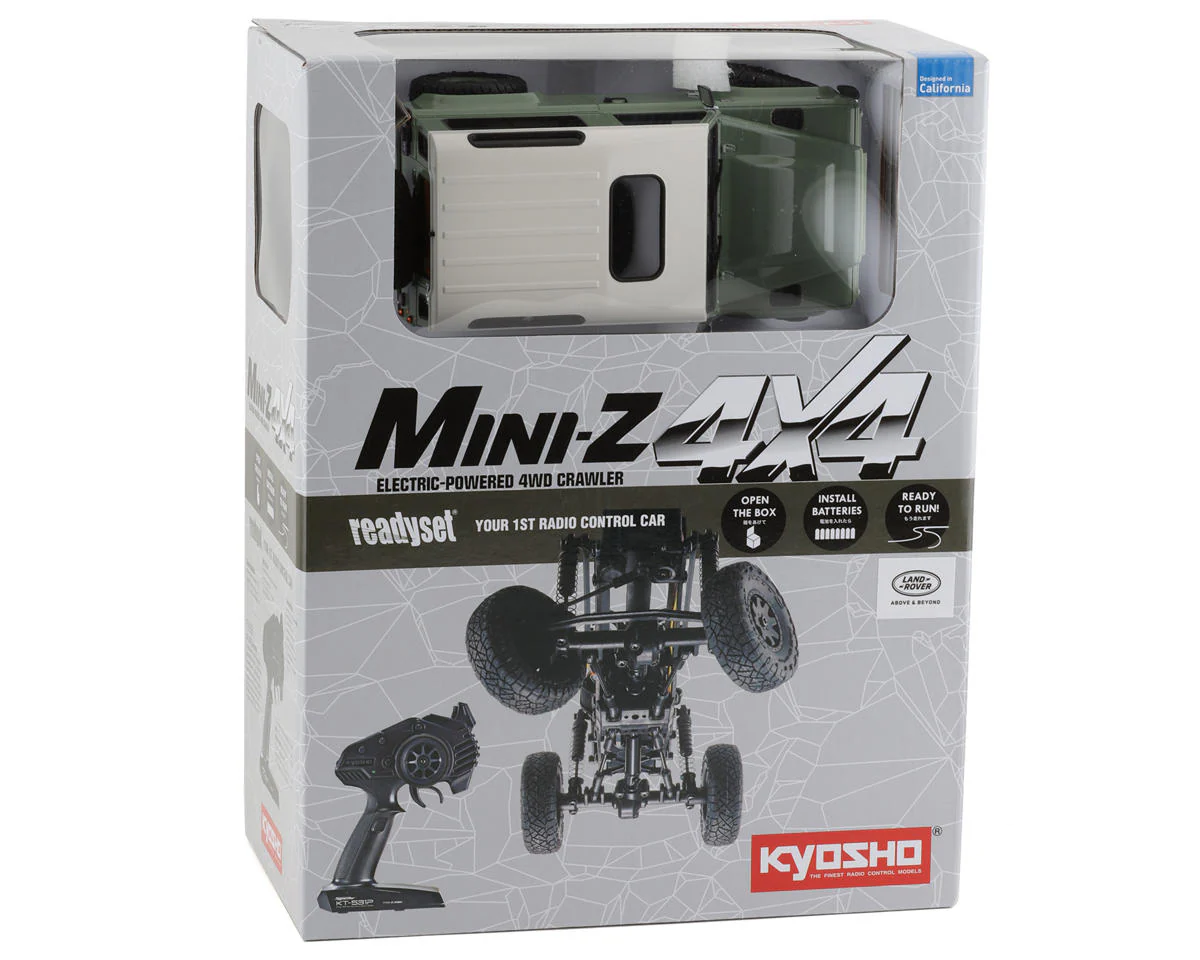 Kyosho Crawler MINI-Z 4×4: Land Rover Defender 90 - Image 8
