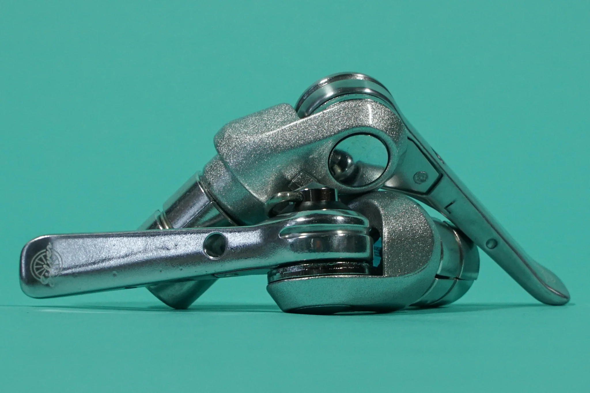 Silver Bar End Shifters